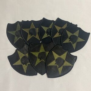 Lot of 8--US ARMY 2nd Infantry Division Patches